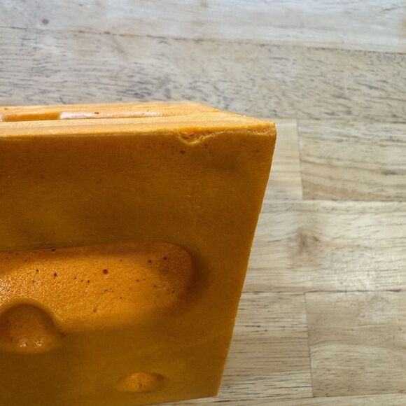 Cheesehead Cozy Cheese Wedge Can Holder Foamation Green Bay Packers Lot of 2 Vtg - Picture 8 of 8